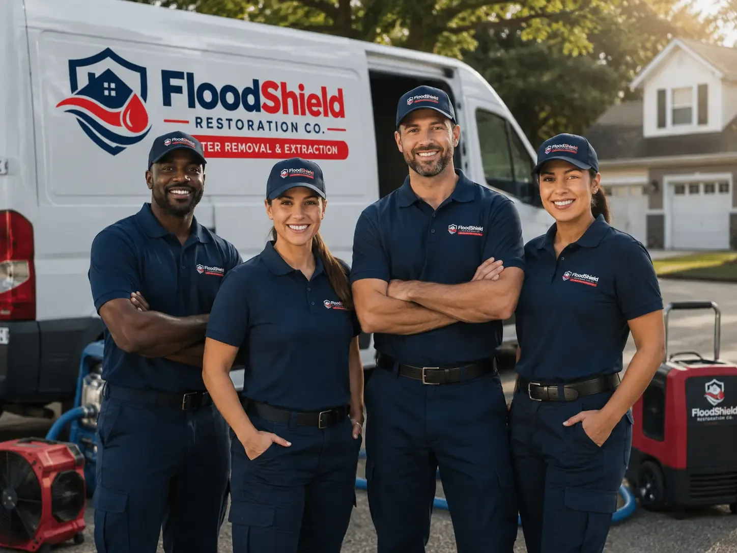 Flood Damage Restoration company in Laurel Hill, FL